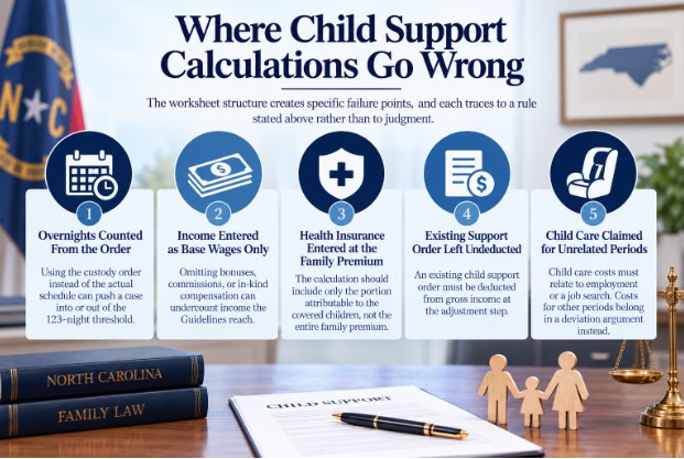 Where Child Support Calculations Go Wrong