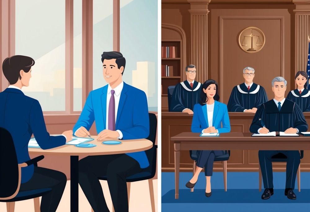 Financial Mediation vs. Traditional Divorce Litigation in North Carolina: Pros & Cons