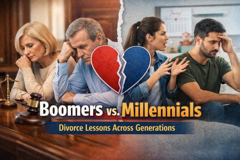 Generational Divorce Trends: What Boomers & Millennials Teach Us